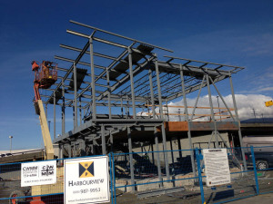Structural Steel building for Harbourview Projects