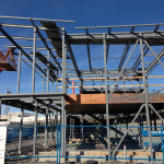 Steel Fabrication of two storey building